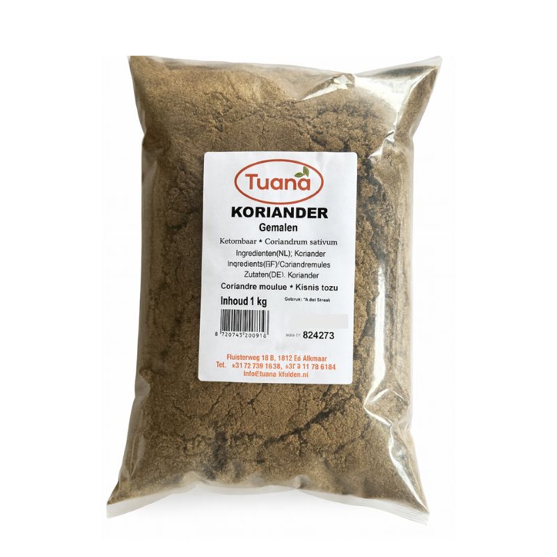 Koriander Gemalen - 1 kg